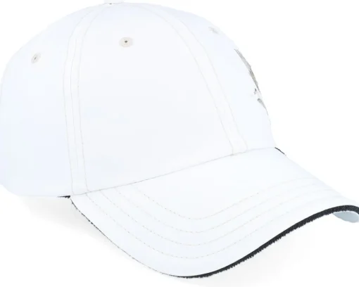 2 Blessed 2 B Stressed Track Caps White Dad Cap - Goorin Bros.