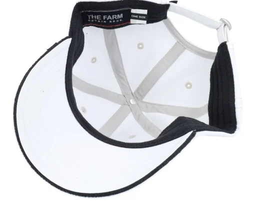 2 Blessed 2 B Stressed Track Caps White Dad Cap - Goorin Bros.
