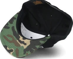 50% Chance Black/Camo Snapback - Period