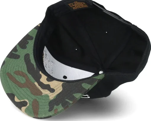 50% Chance Black/Camo Snapback - Period