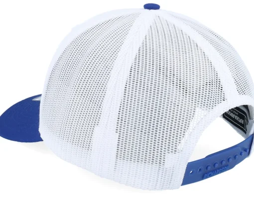 112 Combination White/Royal Trucker - Richardson