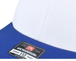 112 Combination White/Royal Trucker - Richardson