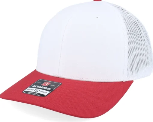 112 Combination White/Royal Trucker - Richardson