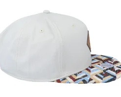 6 Panel Snapback Cp Tritri Rev. Light Grey - Djinns