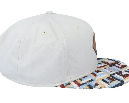 6 Panel Snapback Cp Tritri Rev. Light Grey - Djinns