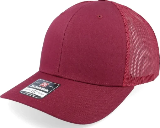 112 Solid White Trucker - Richardson