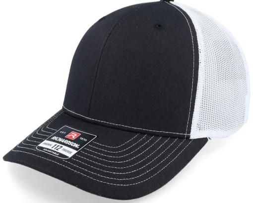 112 Split Black/Charcoal Trucker - Richardson
