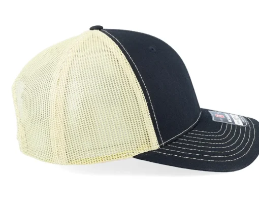 112 Split Black/Vegas Gold Trucker - Richardson