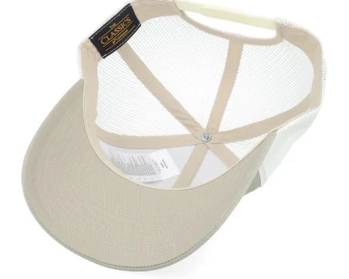2 tone Palekhaki/Birch Retro Trucker - Yupoong