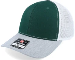 112 Tri Black/White/Heather Grey Trucker - Richardson