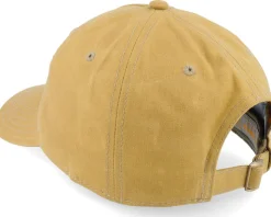 436 Waxed Cotton Dark Tan Dad Cap - Richardson