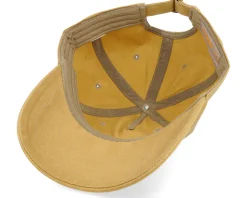 436 Waxed Cotton Dark Tan Dad Cap - Richardson