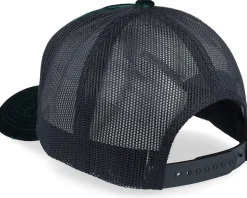 Abandoned Tractor Velvet Green/Black A-Frame Trucker - Calza Pennello