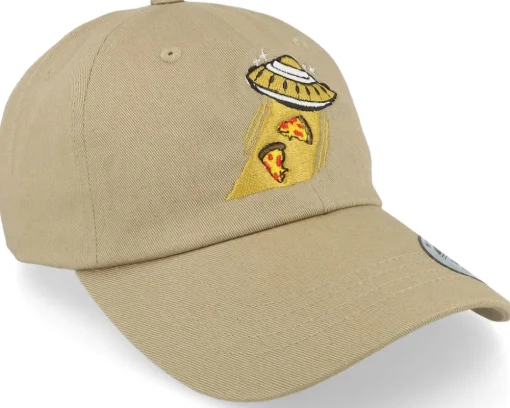 Abducted Pizza Khaki Dad Cap - Abducted