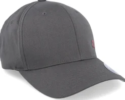 Ace Hearts Spades Clubs Logo Dark Grey Flexfit - Iconic