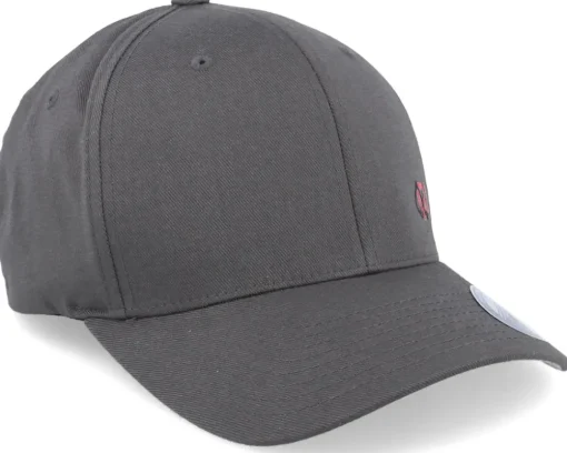 Ace Hearts Spades Clubs Logo Dark Grey Flexfit - Iconic