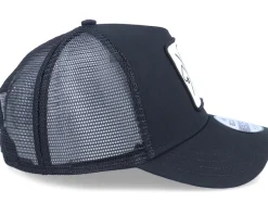 Ace Hearts Spades Clubs X Patch Black Trucker - Iconic