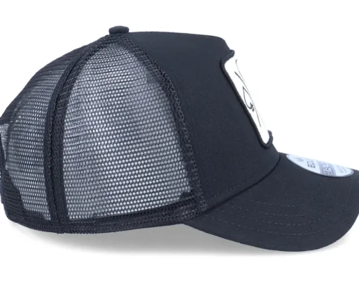 Ace Hearts Spades Clubs X Patch Black Trucker - Iconic