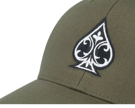 Ace Of Spades Olive Flexfit - Iconic