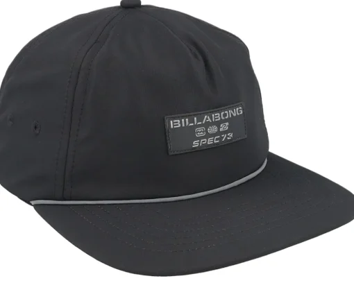 Adiv Spec73 Black Strapback - Billabong