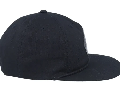 Adventures Expeditions Black Patch Black Rope Snapback - Wild Spirit