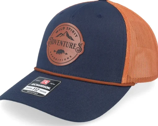 Adventures Expeditions Heather Grey/Blk Rope A-Frame Trucker - Wild Spirit