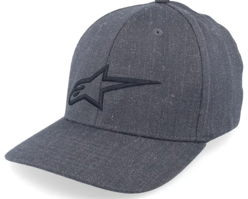 Ageless Curve Heather Charcoal/Black Flexfit - Alpinestars