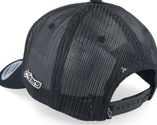 Ageless Outline Hat White/Black Trucker - Alpinestars