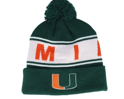 Alabama Crimson Tide Cuffed Knit West Cardinal Pom - Top of the World