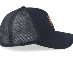 Albanian Eagle Patch Black Trucker - Iconic