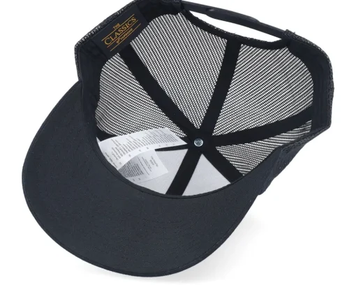 Albanian Eagle Patch Black Trucker - Iconic