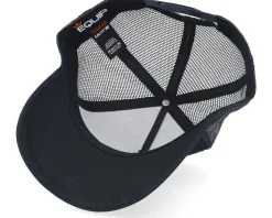 Albanian Eagle Patch Black A-frame Trucker - Iconic