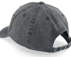 Albanian Eagle Patch Black Washed Dad Cap - Iconic