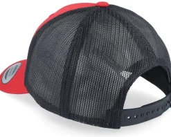 Albanian Eagle Patch Red/Black Trucker - Iconic