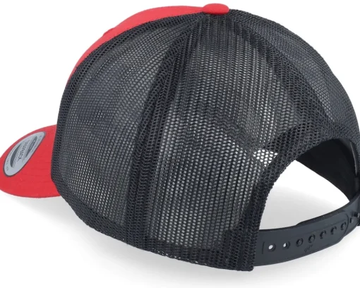 Albanian Eagle Patch Red/Black Trucker - Iconic