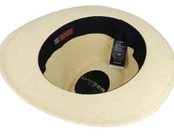 Albenga Panama Brisa Natur Straw Hat - Mayser