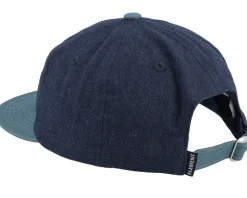 Alma Cap Navy Heather Strapback - Element