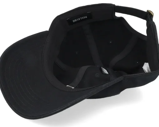 Alpha Black/White Rinse Dad Cap - Brixton