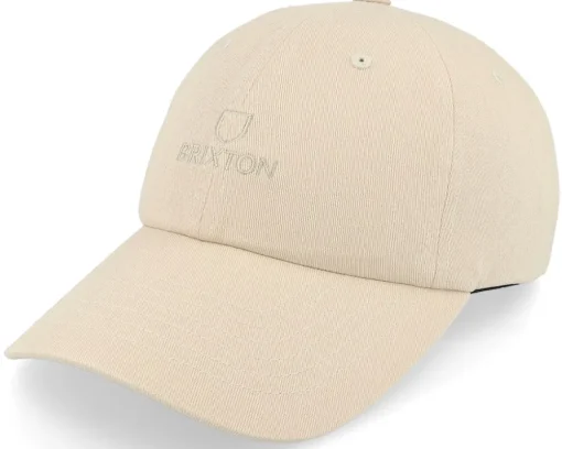 Alpha Black/White Rinse Dad Cap - Brixton