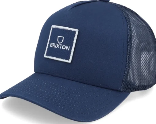 Alpha Block X C Mesh Agave Green/Agave Green A-Frame Trucker - Brixton