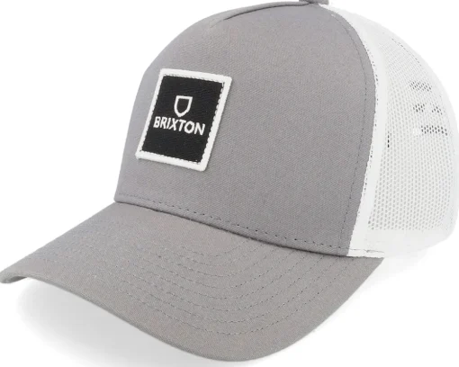 Alpha Block X C Mesh Agave Green/Agave Green A-Frame Trucker - Brixton