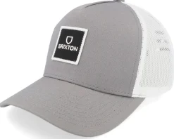 Alpha Block X C Mp Mesh Cap Pebble/White Trucker - Brixton