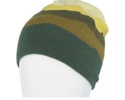 Alpine Mountain Peaks Pull-on Green Beanie - Beechfield