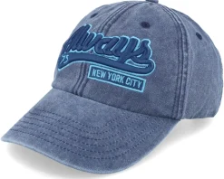 Always New York Washed Blue Dad Cap - Iconic