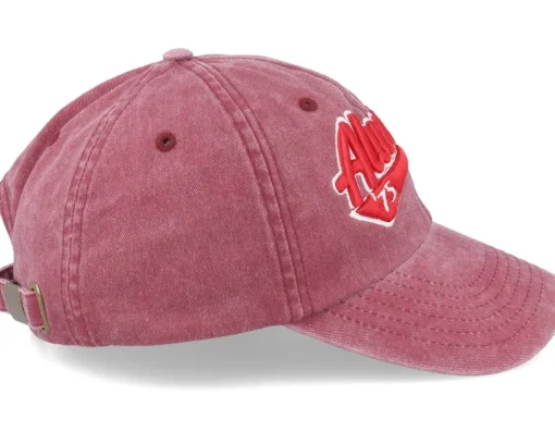Always New York Washed Red Dad Cap - Iconic