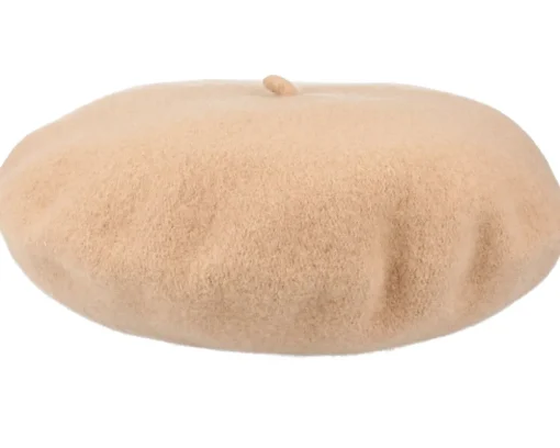 Amelie Wool Sand Beret - CTH Ericson