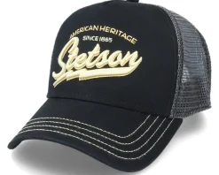 American Heritage Classic Black Trucker - Stetson