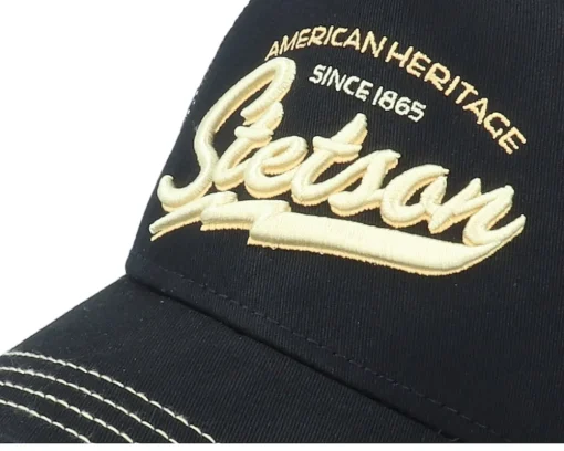 American Heritage Classic Black Trucker - Stetson