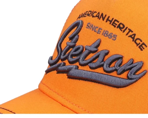 American Heritage Classic Orange Trucker - Stetson