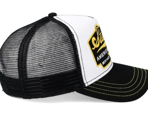 American Heritage White/Black Trucker - Stetson